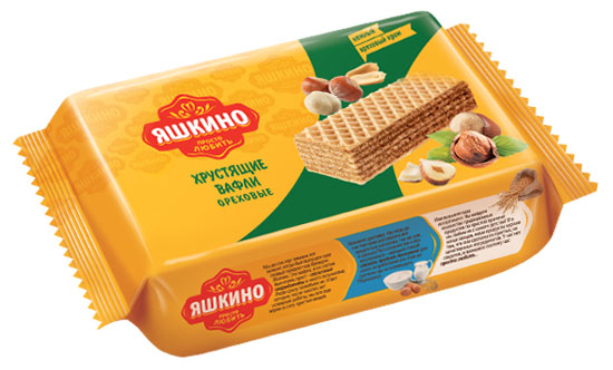 Вафли Яшкино Ореховые  - передать осужденному в СИЗО, ИК, КП, ЛИУ, Тюрьмы