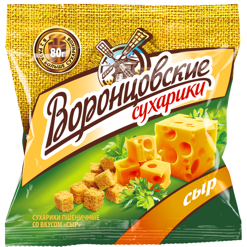 Сухарики пшеничные ВОРОНЦОВСКИЕ  - передать осужденному в СИЗО, ИК, КП, ЛИУ, Тюрьмы