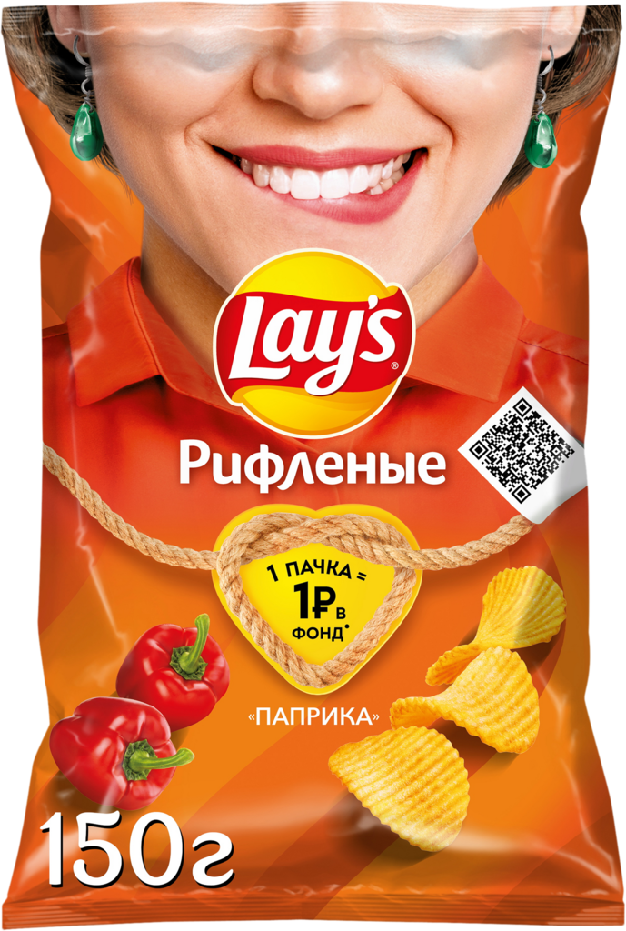 Чипсы LAYS Рифленые Паприка  - передать осужденному в СИЗО, ИК, КП, ЛИУ, Тюрьмы