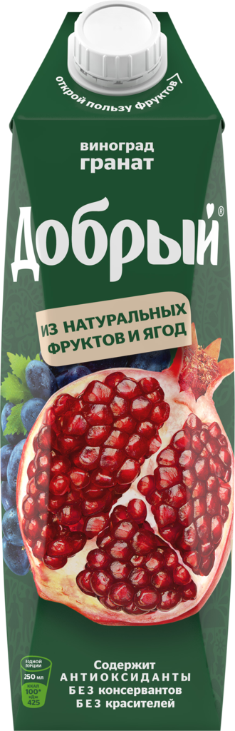 Нектар, гранат, 1л  - передать осужденному в СИЗО, ИК, КП, ЛИУ, Тюрьмы
