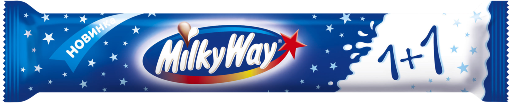 Батончик шоколадный MILKY WAY 1+1 с суфле  - передать осужденному в СИЗО, ИК, КП, ЛИУ, Тюрьмы