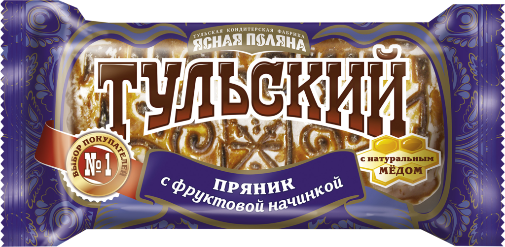 Пряник ТУЛЬСКИЙ с фруктовой начинкой  - передать осужденному в СИЗО, ИК, КП, ЛИУ, Тюрьмы