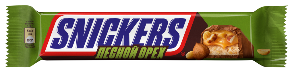 Батончик SNICKERS Лесной орех  - передать осужденному в СИЗО, ИК, КП, ЛИУ, Тюрьмы